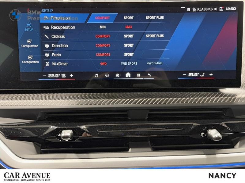 Occasion BMW XM 50e 3.0 476ch 2025 M Carbonschwarz métallisé 144890 € à Nancy