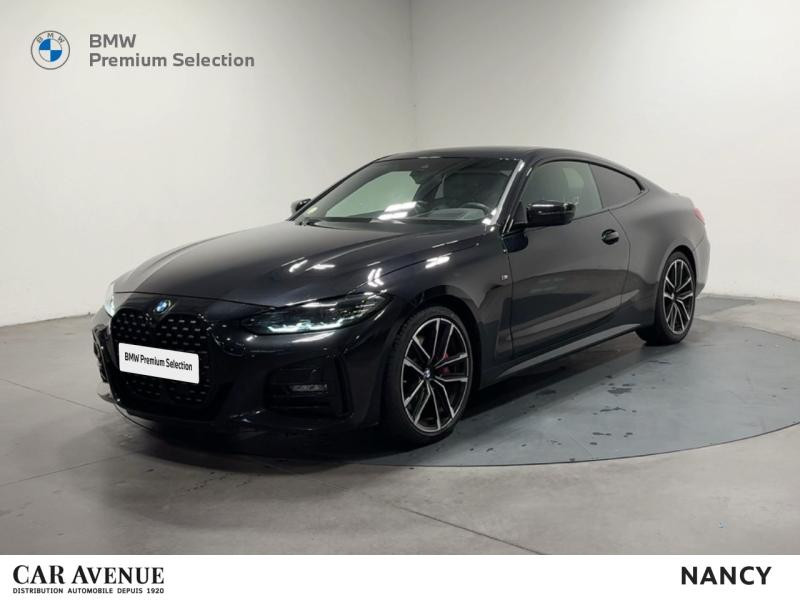 Occasion BMW Série 4 Coupé 430dA xDrive 286ch M Sport 2021 Saphirschwarz métallisé 41900 € à Nancy