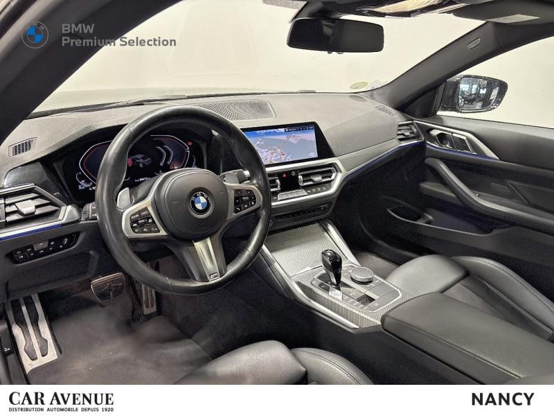 Occasion BMW Série 4 Coupé 430dA xDrive 286ch M Sport 2021 Saphirschwarz métallisé 41900 € à Nancy