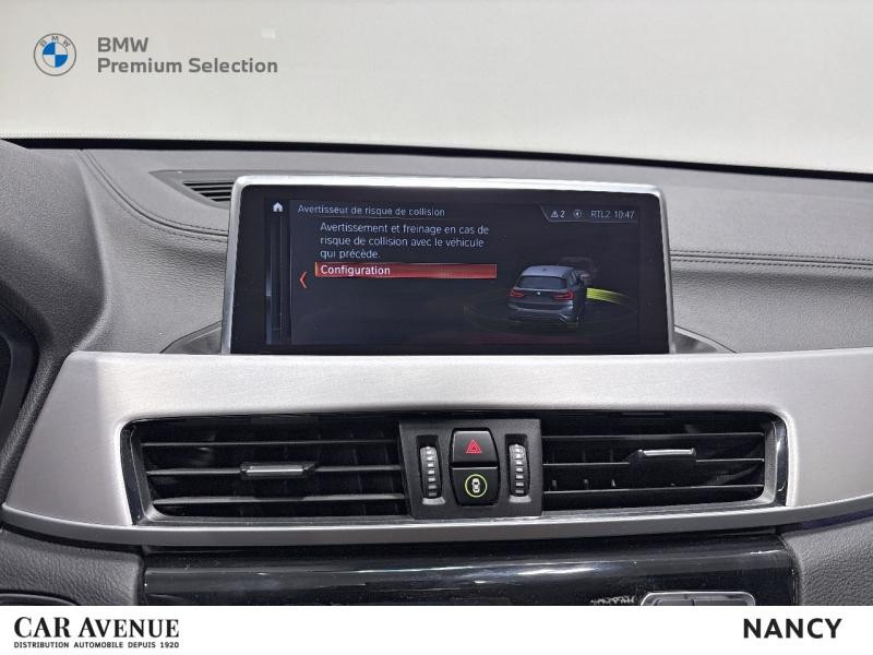Occasion BMW X1 sDrive18iA 136ch xLine DKG7 2022 Saphirschwarz 32999 € à Nancy