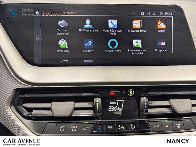 Occasion BMW Série 1 118iA 136ch Business Design DKG7 2022 Mineralweiss métallisé 25599 € à Nancy