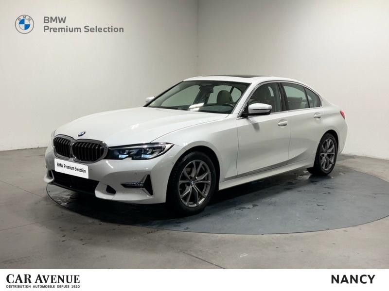 Occasion BMW Série 3 318dA 150ch Luxury 2019 Mineralweiss metallise 28999 € à Nancy