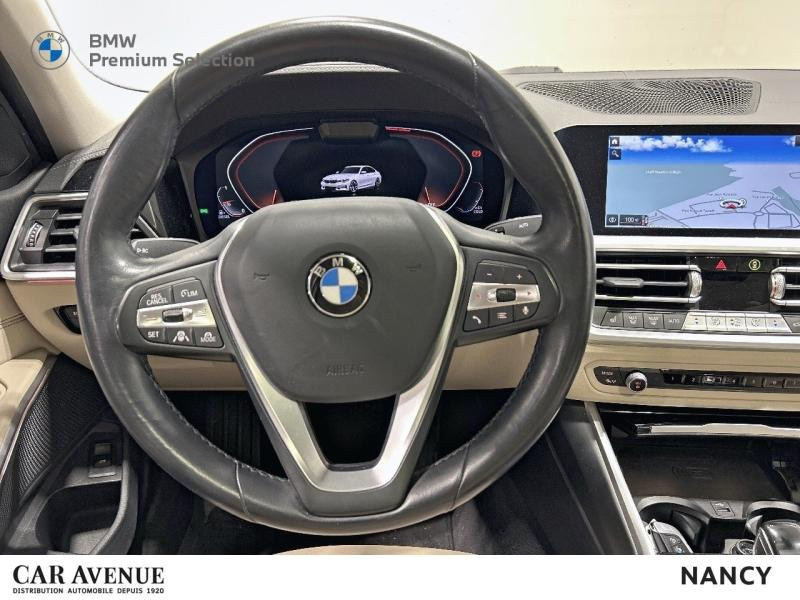 Occasion BMW Série 3 318dA 150ch Luxury 2019 Mineralweiss metallise 28999 € à Nancy