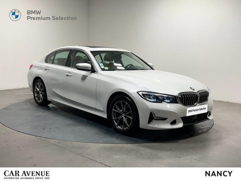 Occasion BMW Série 3 318dA 150ch Luxury 2019 Mineralweiss metallise 28999 € à Nancy