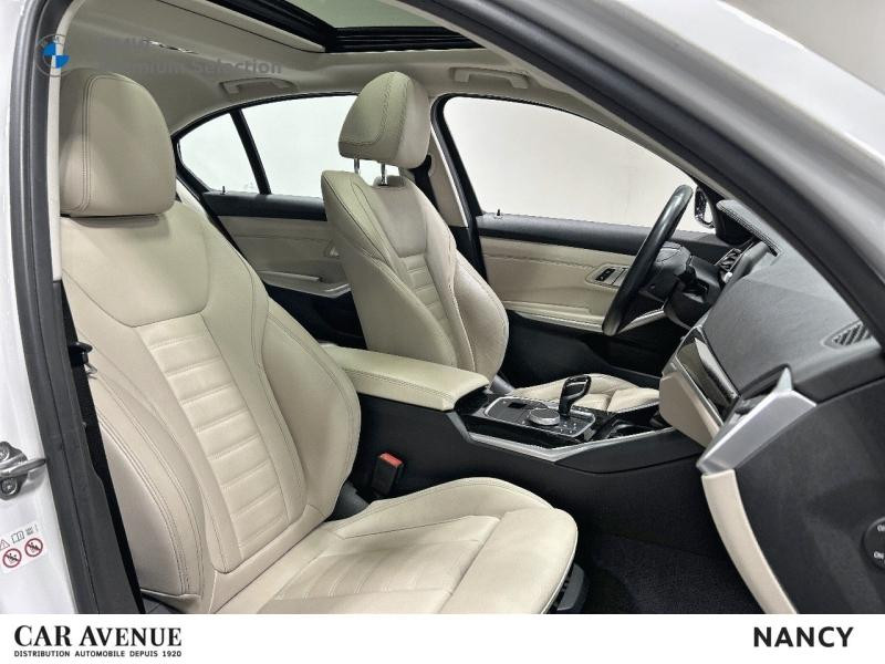 Occasion BMW Série 3 318dA 150ch Luxury 2019 Mineralweiss metallise 28999 € à Nancy