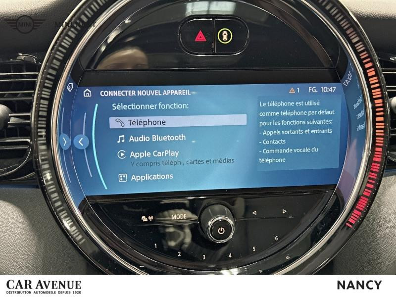 Occasion MINI Mini Cooper SE 184ch Edition Premium Plus BVA 5CV 2022 British Racing Green 19490 € à Nancy