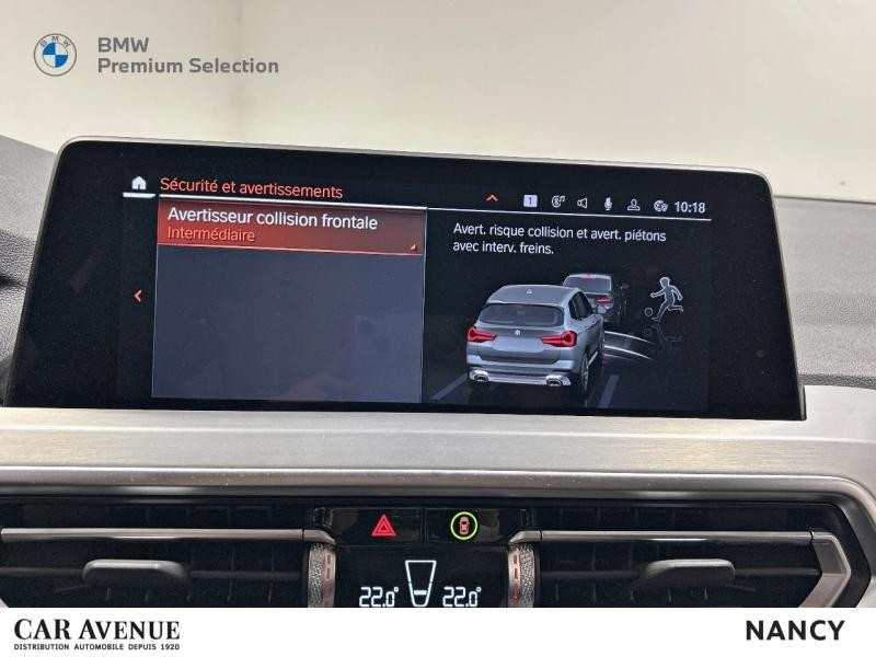 Occasion BMW X3 xDrive20d 190ch xLine 2022 Skyscraper Grey métallisé 44599 € à Nancy