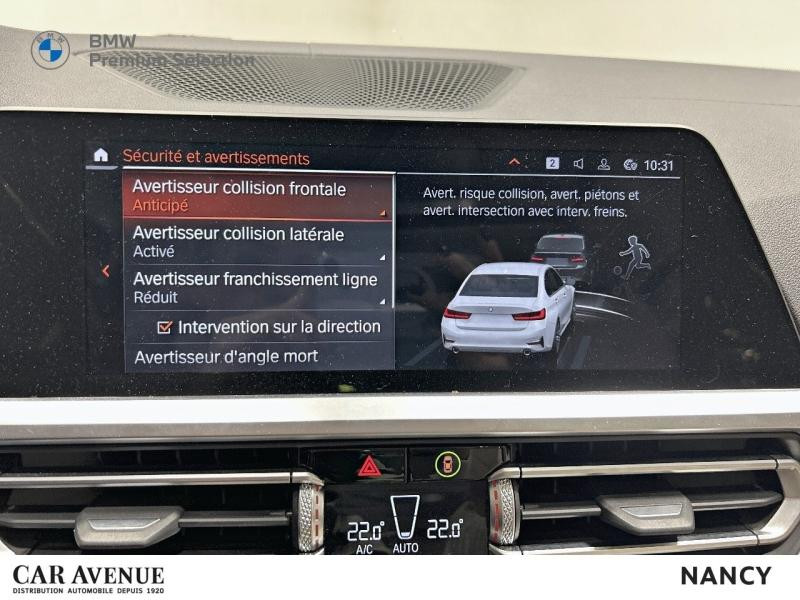 Occasion BMW Série 3 318dA 150ch Luxury 2019 Mineralweiss metallise 28999 € à Nancy