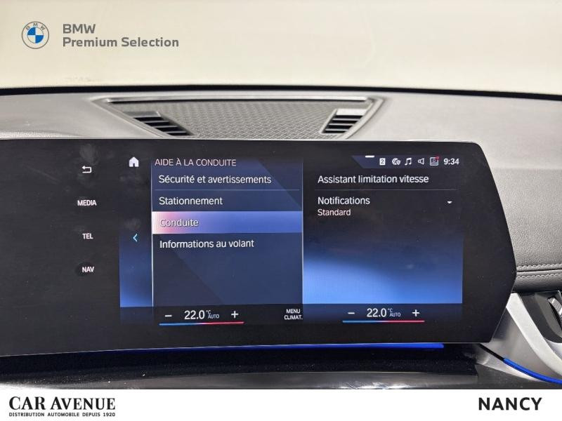 Occasion BMW X1 sDrive18i 136ch xLine First Edition 2022 Noir 35990 € à Nancy