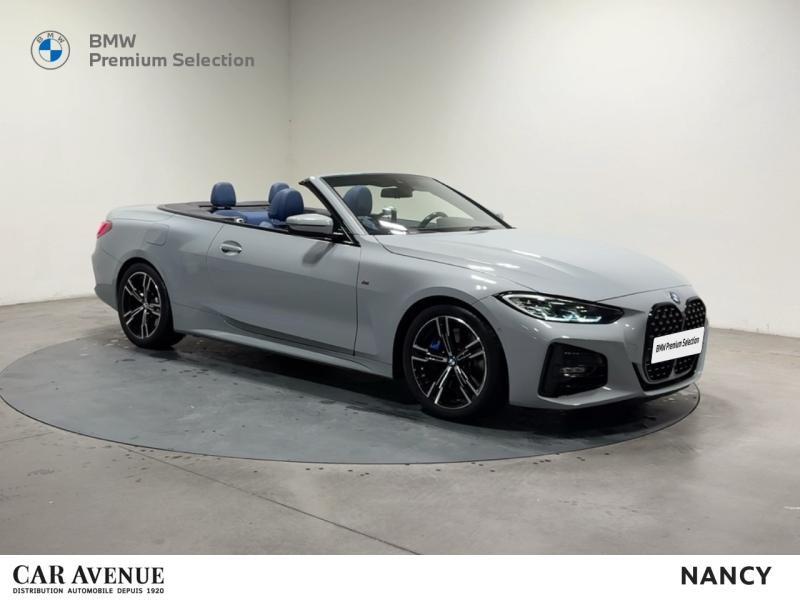Occasion BMW Série 4 Cabriolet 420dA 190ch M Sport 2023 M Brooklyn Grey métallisé 49990 € à Nancy