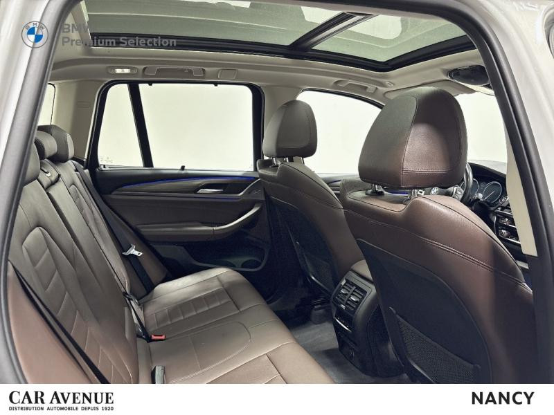 Used BMW X3 xDrive20dA 190ch xLine Euro6c 2019 Mineralweiss métallisé € 30990 in Nancy
