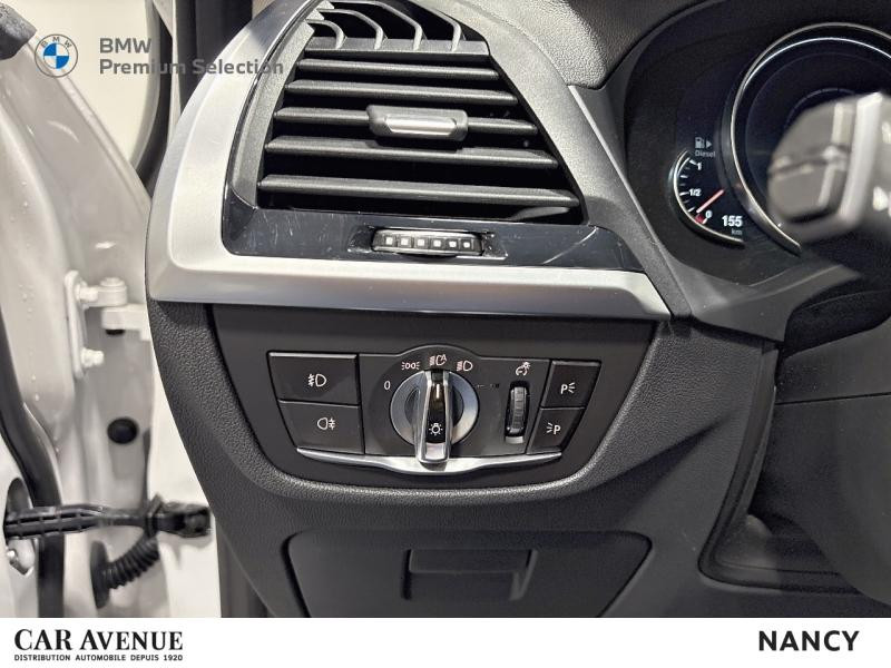 Used BMW X3 xDrive20dA 190ch xLine Euro6c 2019 Mineralweiss métallisé € 30990 in Nancy