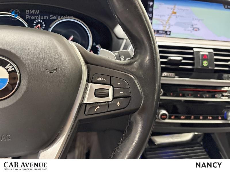 Used BMW X3 xDrive20dA 190ch xLine Euro6c 2019 Mineralweiss métallisé € 30990 in Nancy