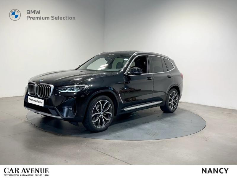 Occasion BMW X3 xDrive20d 190ch xLine 2022 Saphirschwarz métallisé 46900 € à Nancy