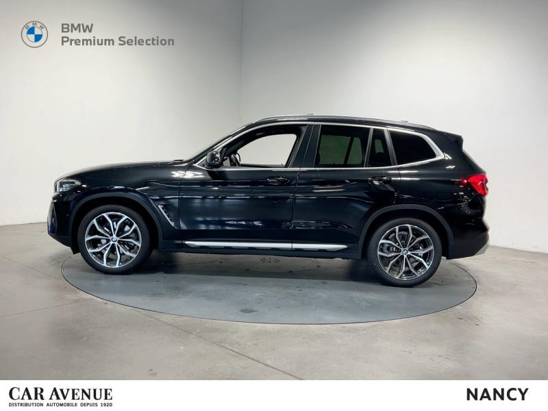 Occasion BMW X3 xDrive20d 190ch xLine 2022 Saphirschwarz métallisé 46900 € à Nancy