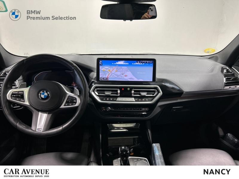 Occasion BMW X3 xDrive20d 190ch xLine 2022 Saphirschwarz métallisé 46900 € à Nancy