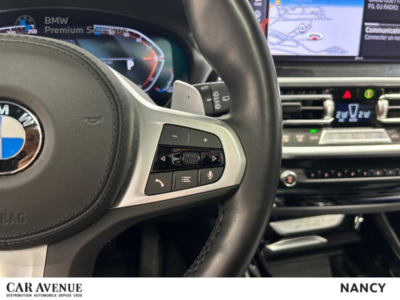 Occasion BMW X3 xDrive20d 190ch xLine 2022 Saphirschwarz métallisé 46900 € à Nancy