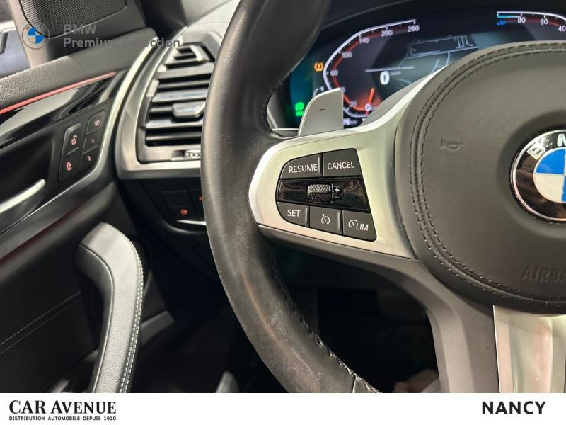 Occasion BMW X3 xDrive20d 190ch xLine 2022 Saphirschwarz métallisé 46900 € à Nancy