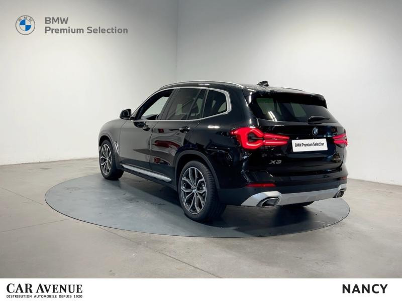 Occasion BMW X3 xDrive20d 190ch xLine 2022 Saphirschwarz métallisé 46900 € à Nancy