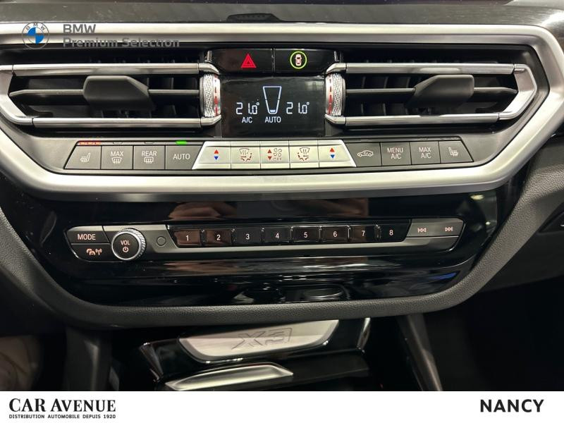 Occasion BMW X3 xDrive20d 190ch xLine 2022 Saphirschwarz métallisé 46900 € à Nancy
