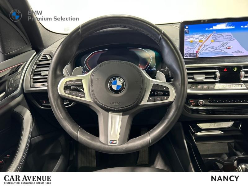 Occasion BMW X3 xDrive20d 190ch xLine 2022 Saphirschwarz métallisé 46900 € à Nancy