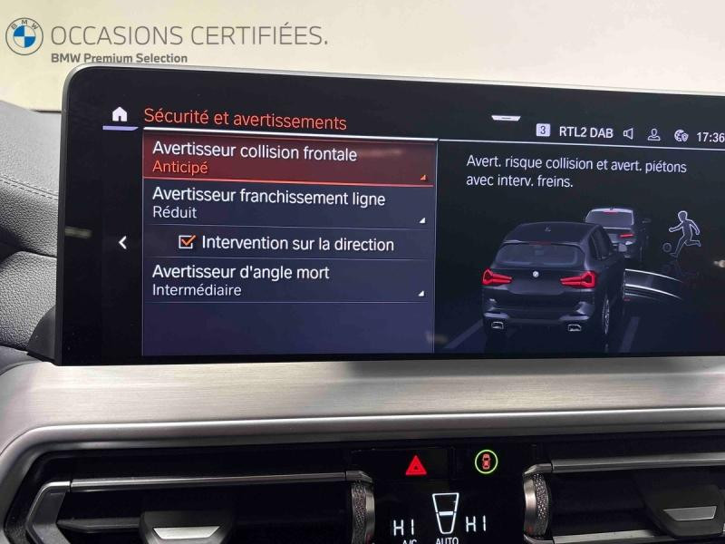 Used BMW X3 xDrive20d 190ch M Sport 2022 Saphirschwarz métallisé € 43798 in Nancy