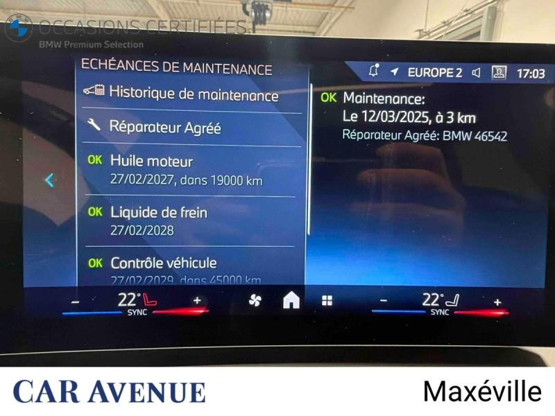 Used BMW Série 1 123 xDriveA 218ch M Sport DKG7 2025 BMW Individual Tansanitblau métallisé € 49998 in Nancy