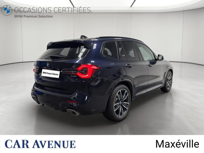 Occasion BMW X3 xDrive30e 292ch M Sport 2022 M Carbonschwarz métallisé 43499 € à Nancy