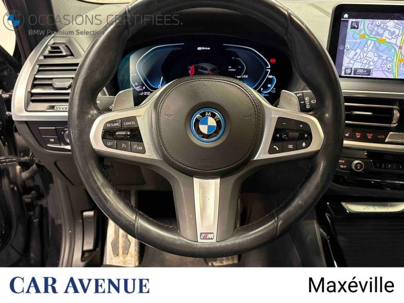 Occasion BMW X3 xDrive30e 292ch M Sport 2022 M Carbonschwarz métallisé 43499 € à Nancy