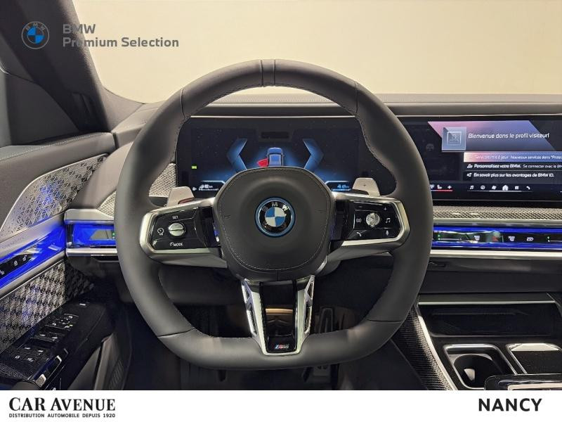 Occasion BMW Série 7 750eA xDrive 489ch M Sport 2025 M Carbonschwarz métallisé 137890 € à Nancy