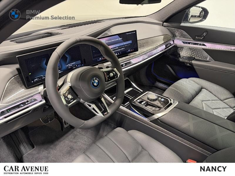 Occasion BMW Série 7 750eA xDrive 489ch M Sport 2025 M Carbonschwarz métallisé 137890 € à Nancy