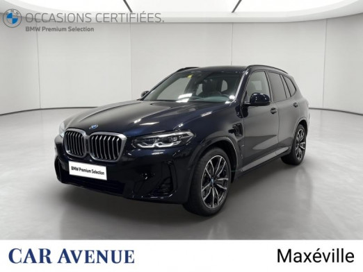Occasion BMW X3 xDrive30e 292ch M Sport 2022 M Carbonschwarz métallisé 43 498 € à Nancy