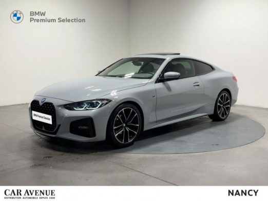 Occasion BMW Série 4 Coupé 420dA xDrive 190ch M Sport 2022 M Brooklyn Grey métallisé 42 598 € à Nancy