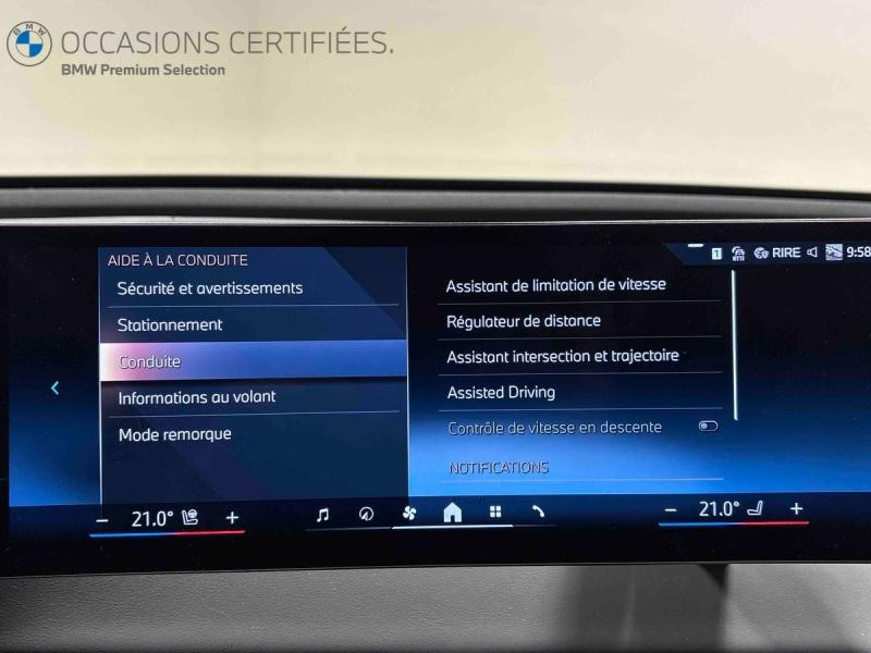 Occasion BMW iX xDrive60 544ch M Sport 2025 Saphirschwarz métallisé 95598 € à Nancy