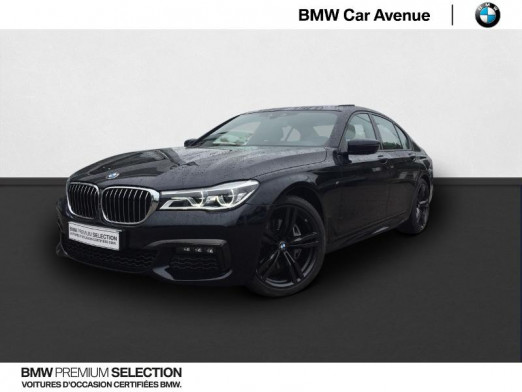 Occasion BMW Série 7 730dA xDrive 265ch M Sport 2017 Azuritschwarz 44 289 € à Épinal