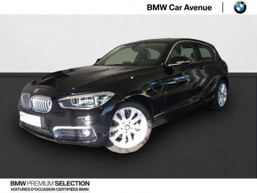 Used BMW Série 1 114d 95ch UrbanChic 3p 2017 Noir € 18,479 in Épinal