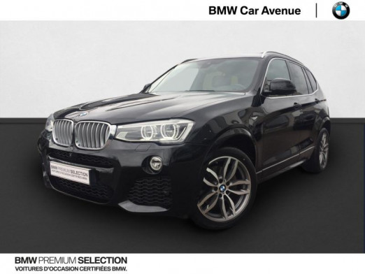 Occasion BMW X3 xDrive30dA 258ch M Sport 2017 Saphirschwarz 42 969 € à Épinal