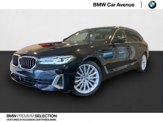 Occasion BMW Série 5 Touring 530dA xDrive 286ch Luxury Steptronic 2021 Saphirschwarz métallisé 64 990 € à Épinal
