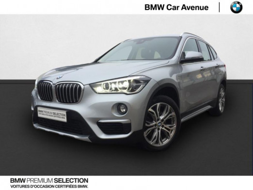 Occasion BMW X1 xDrive18dA 150ch xLine Euro6d-T 2018 Glaciersilber 25 900 € à Épinal
