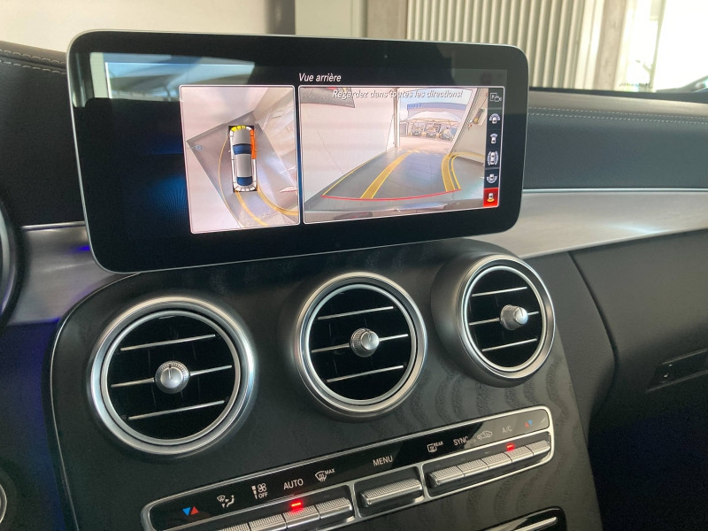 Occasion MERCEDES-BENZ Classe C Coupé 200 184ch AMG Line 9G Tronic 2019 Noir obsidienne métallisée 37900 € à Épinal