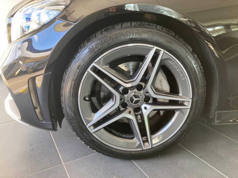Occasion MERCEDES-BENZ Classe C Coupé 200 184ch AMG Line 9G Tronic 2019 Noir obsidienne métallisée 37900 € à Épinal