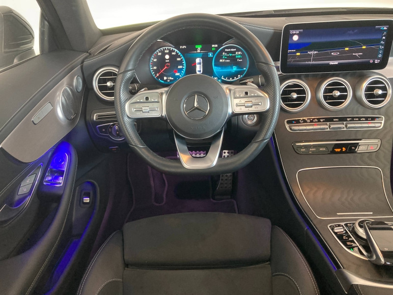Occasion MERCEDES-BENZ Classe C Coupé 200 184ch AMG Line 9G Tronic 2019 Noir obsidienne métallisée 37900 € à Épinal