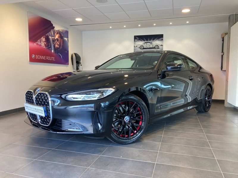 Occasion BMW Série 4 Coupé 420dA 190ch 2023 Saphirschwarz métallisé 46990 € à Épinal