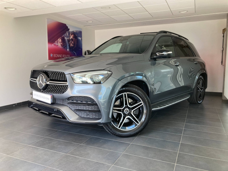 Occasion MERCEDES-BENZ GLE 400 d 330ch AMG Line 4Matic 9G-Tronic 2019 Gris sélénite 64900 € à Épinal