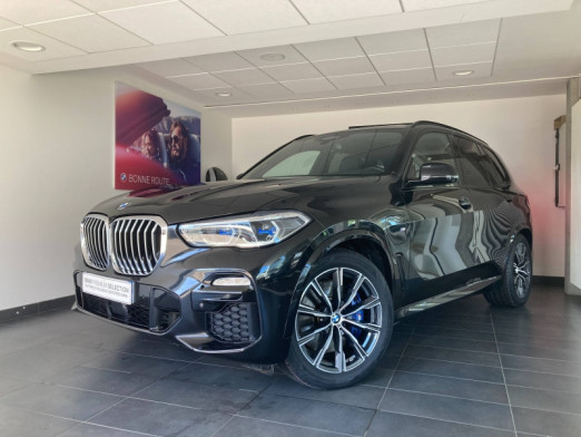 Occasion BMW X5 xDrive45e 394ch M Sport 17cv 2021 Saphirschwarz métallisé 54 900 € à Épinal