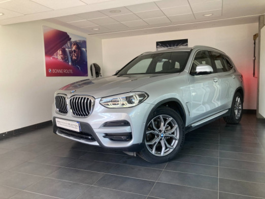 Used BMW X3 xDrive20dA 190ch  xLine 2021 Glaciersilber € 39,890 in Épinal