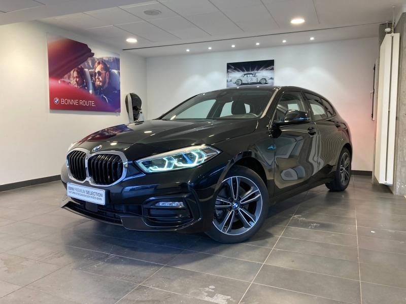 Occasion BMW Série 1 118d 150ch Edition Sport 8cv 2021 Saphirschwarz métallisé 25990 € à Épinal