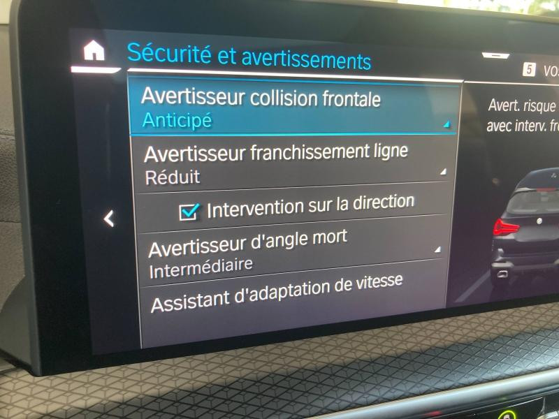 Used BMW X3 xDrive30e 292ch M Sport 2023 M Carbonschwarz métallisé € 54990 in Épinal
