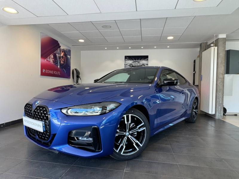 Used BMW Série 4 Coupé 420dA 190ch M Sport 2021 M Portimaoblau métallisé € 39990 in Épinal