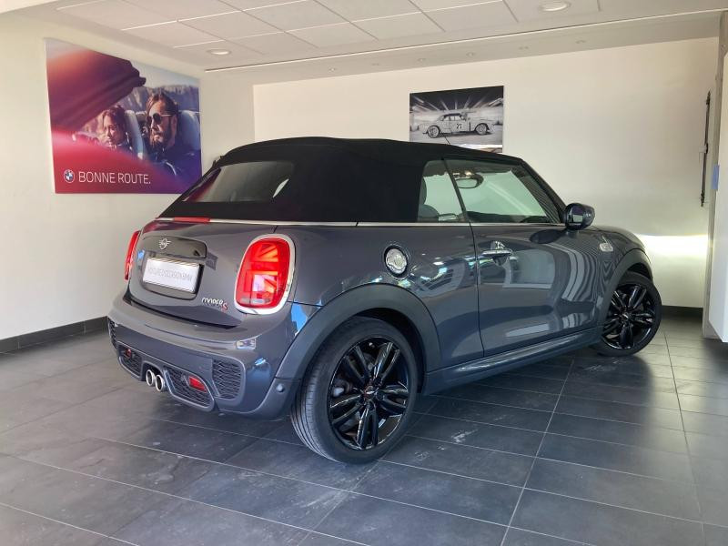 Occasion MINI Cabrio Cooper S 192ch John Cooper Works BVA7 Euro6d-T 2020 Thunder Grey 24990 € à Épinal